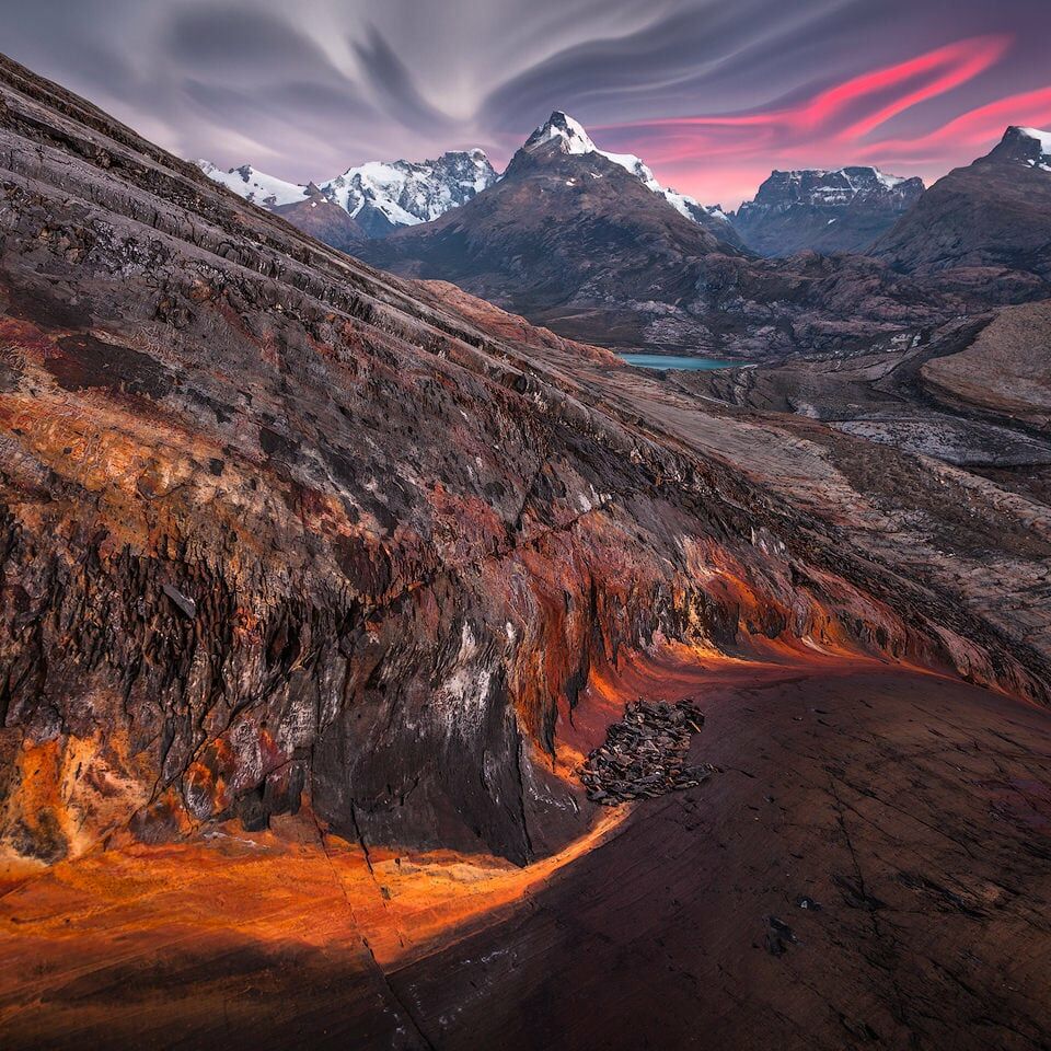 Cerro Norte at sunrise.