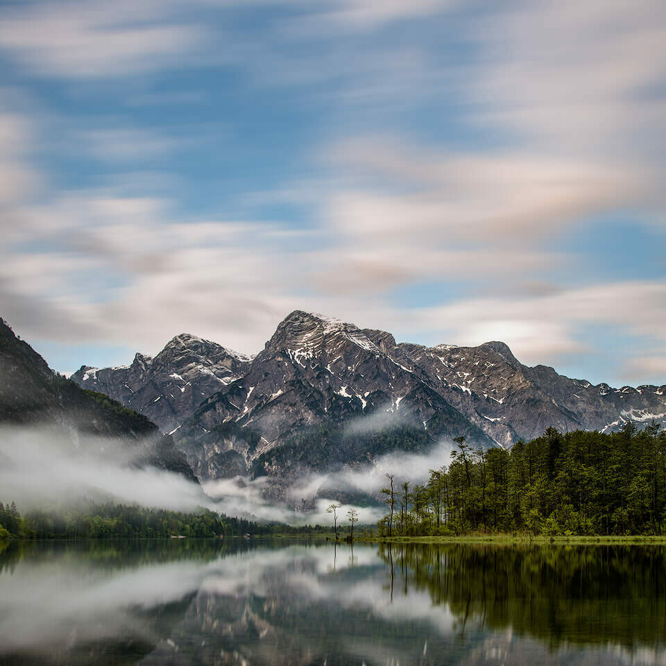 Foggy sunrise at Almsee